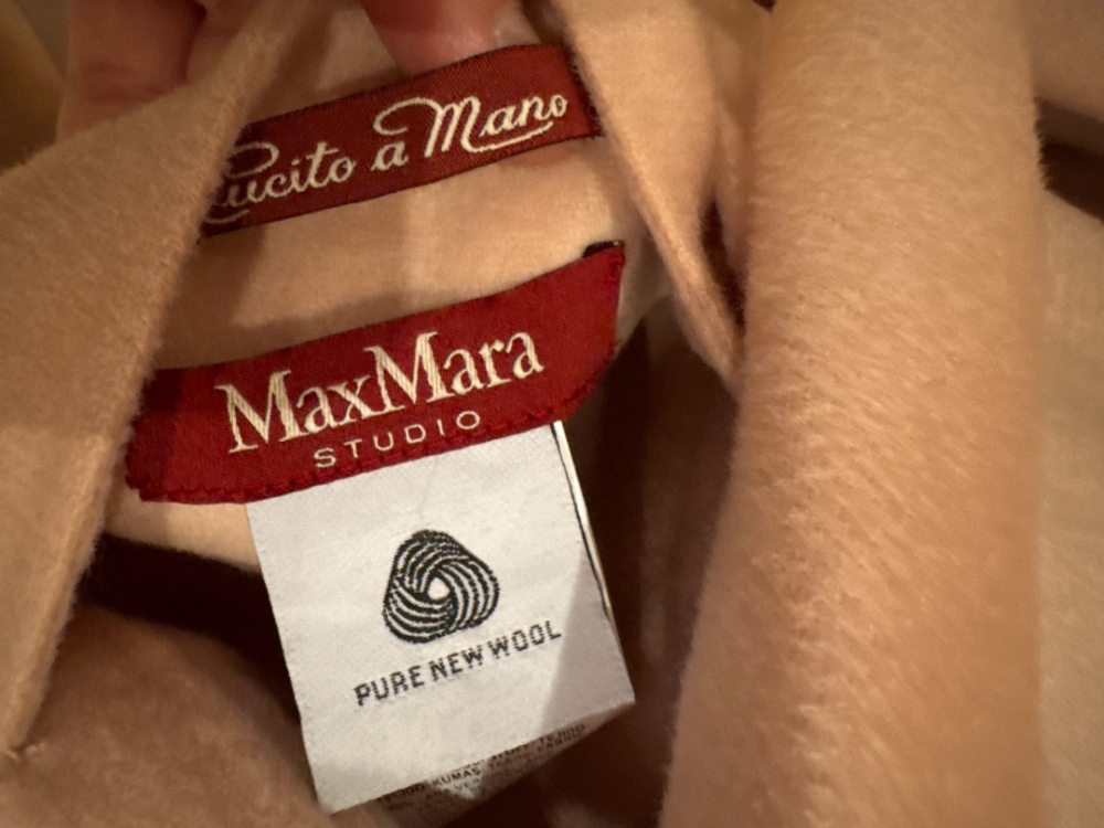 Max Mara Reversible wool hooded coat