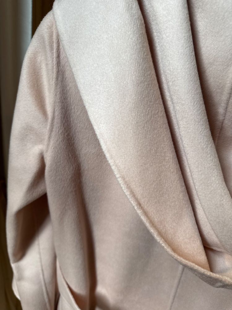 Max Mara Reversible wool hooded coat