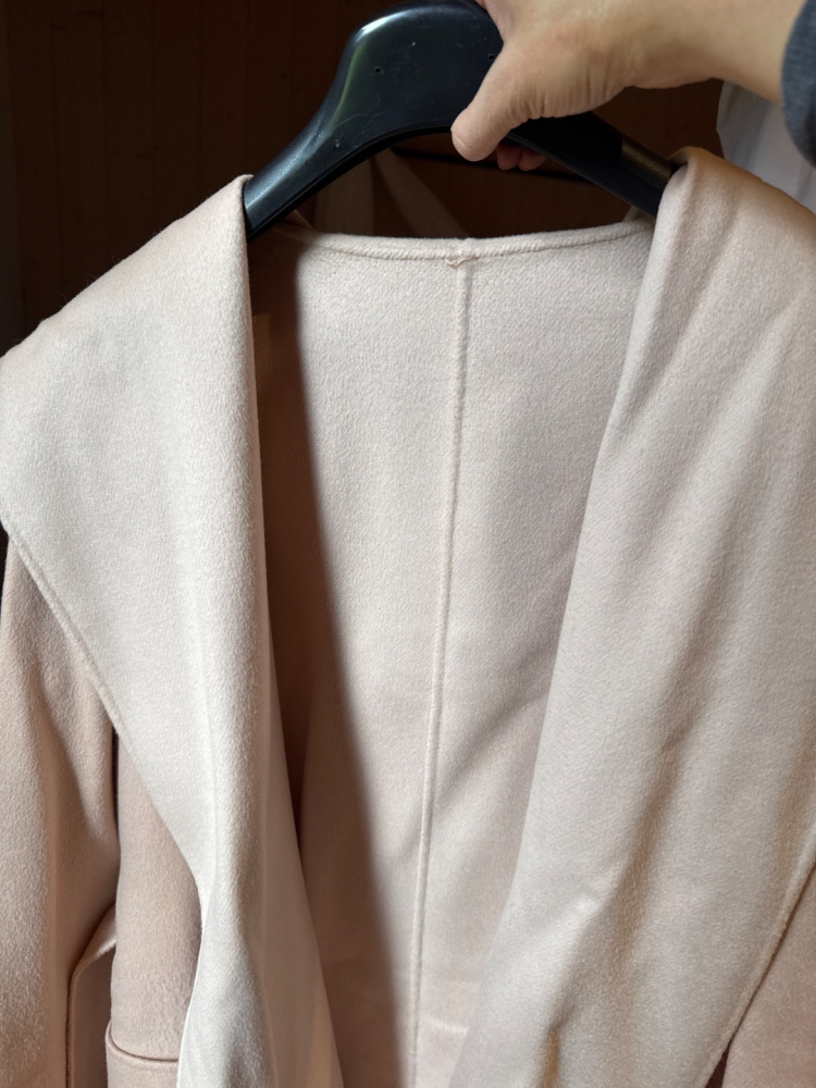 Max Mara Reversible wool hooded coat