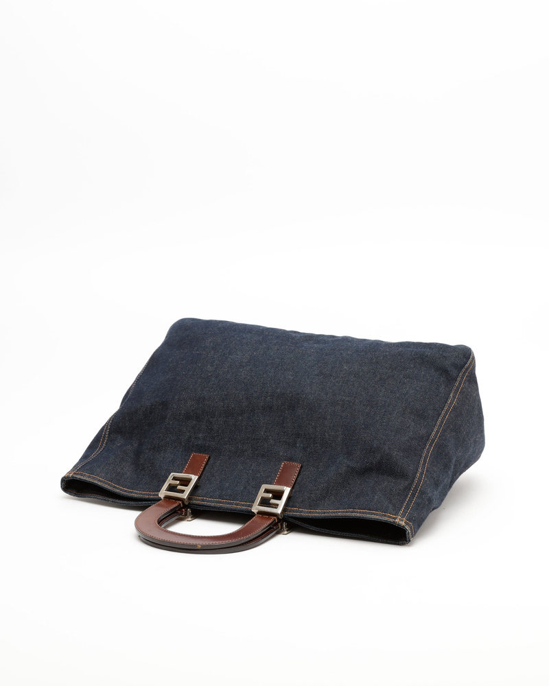 Fendi Denim Tote Bag
