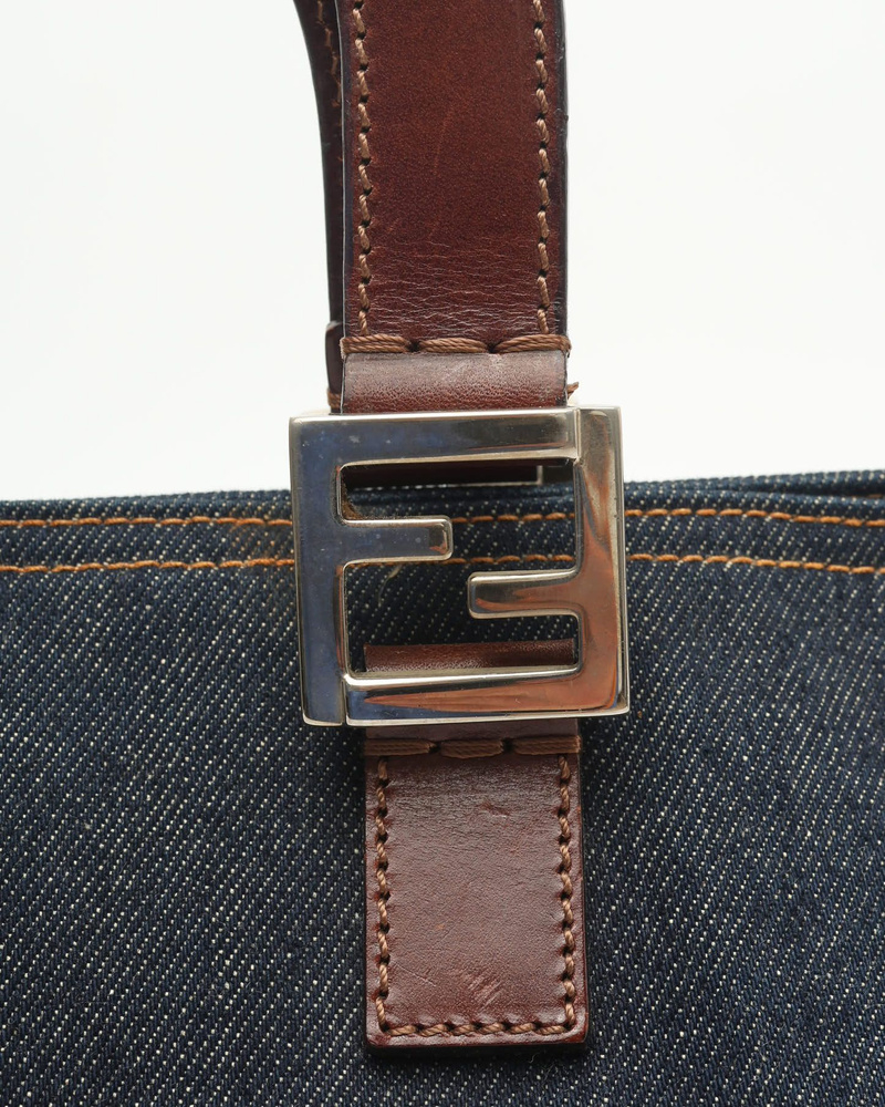 Fendi Denim Tote Bag