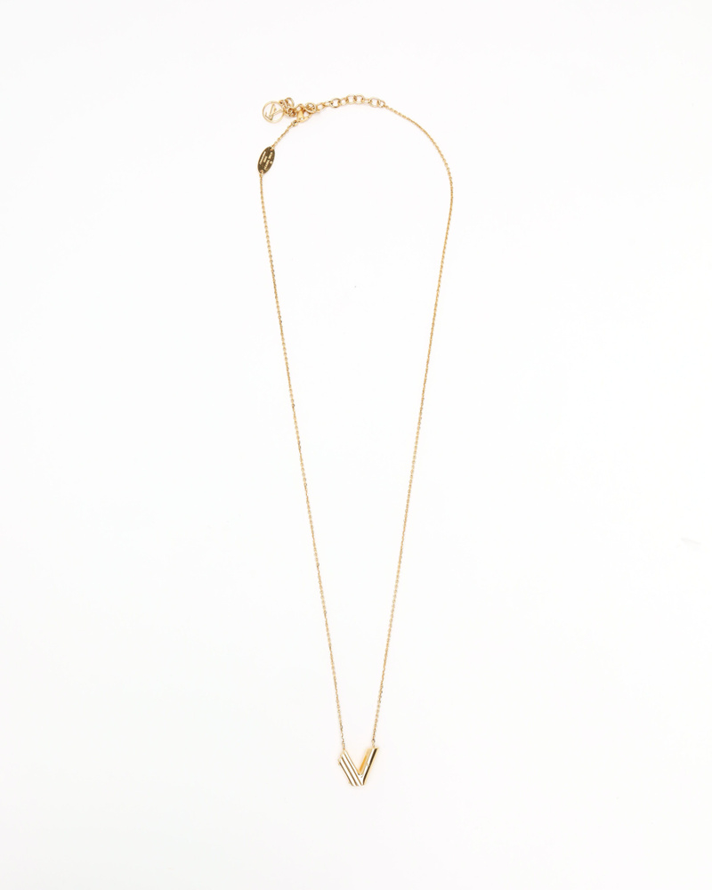 Louis Vuitton LV & Me Necklace, Letter V