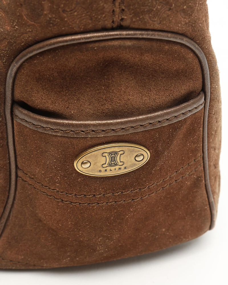 Celine Céline Suede Boogie Bag