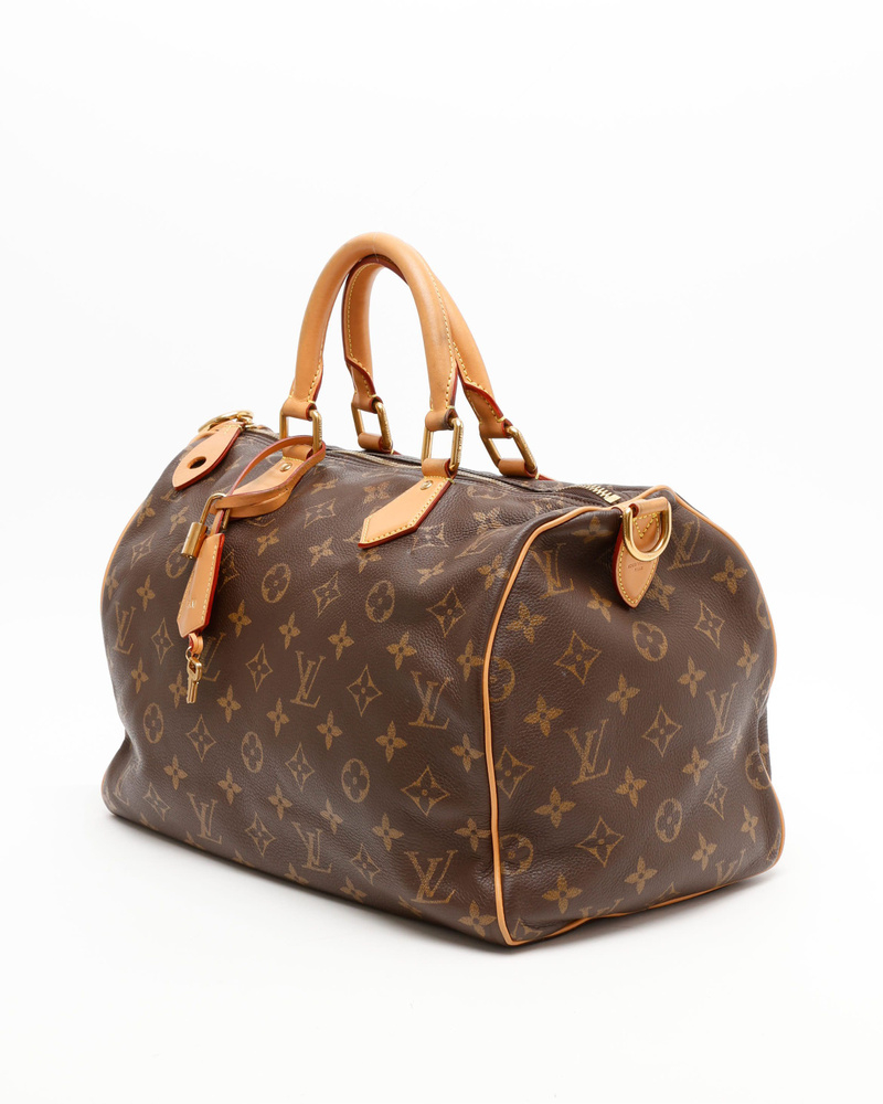 Louis Vuitton Monogram Speedy P9 Bandoulière 40 Weekend Bag