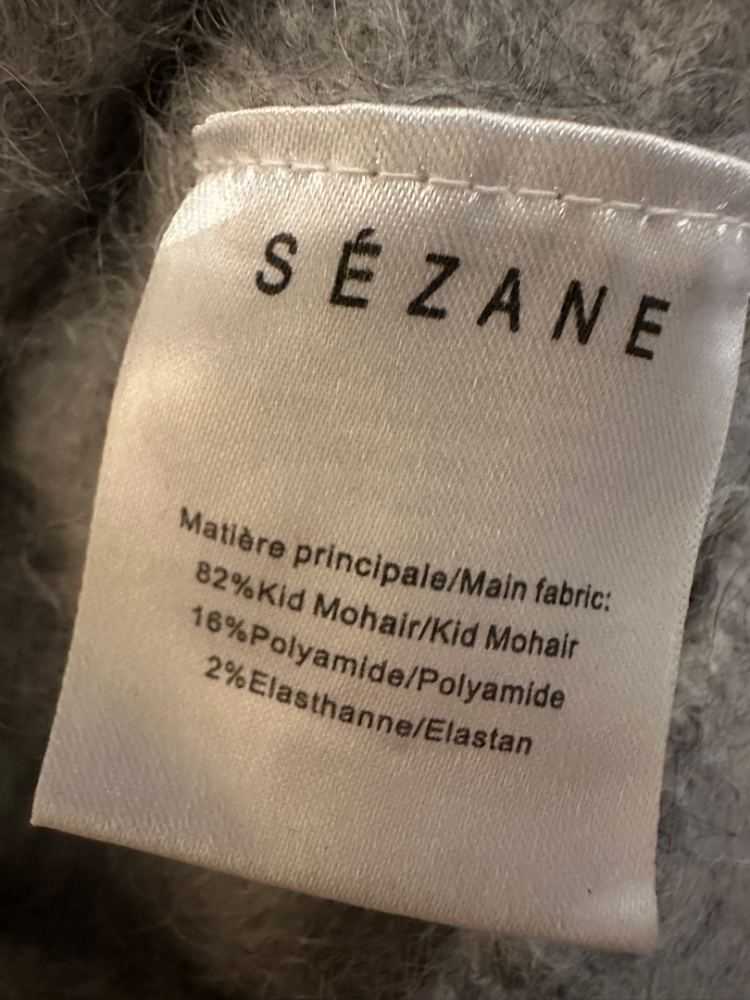 Sézane Gilet Mohair