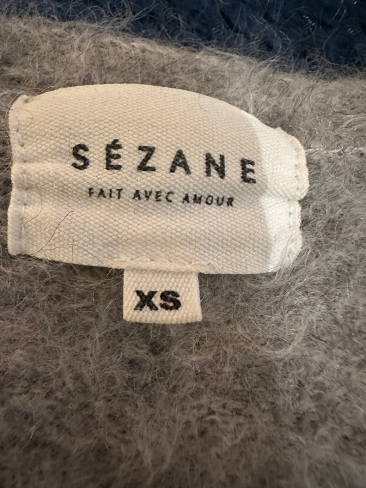 Sézane Gilet Mohair