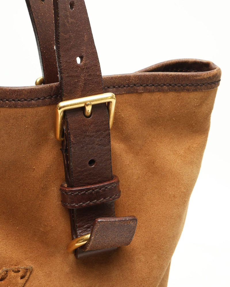 Saint Laurent Suede Kahala Tote Bag