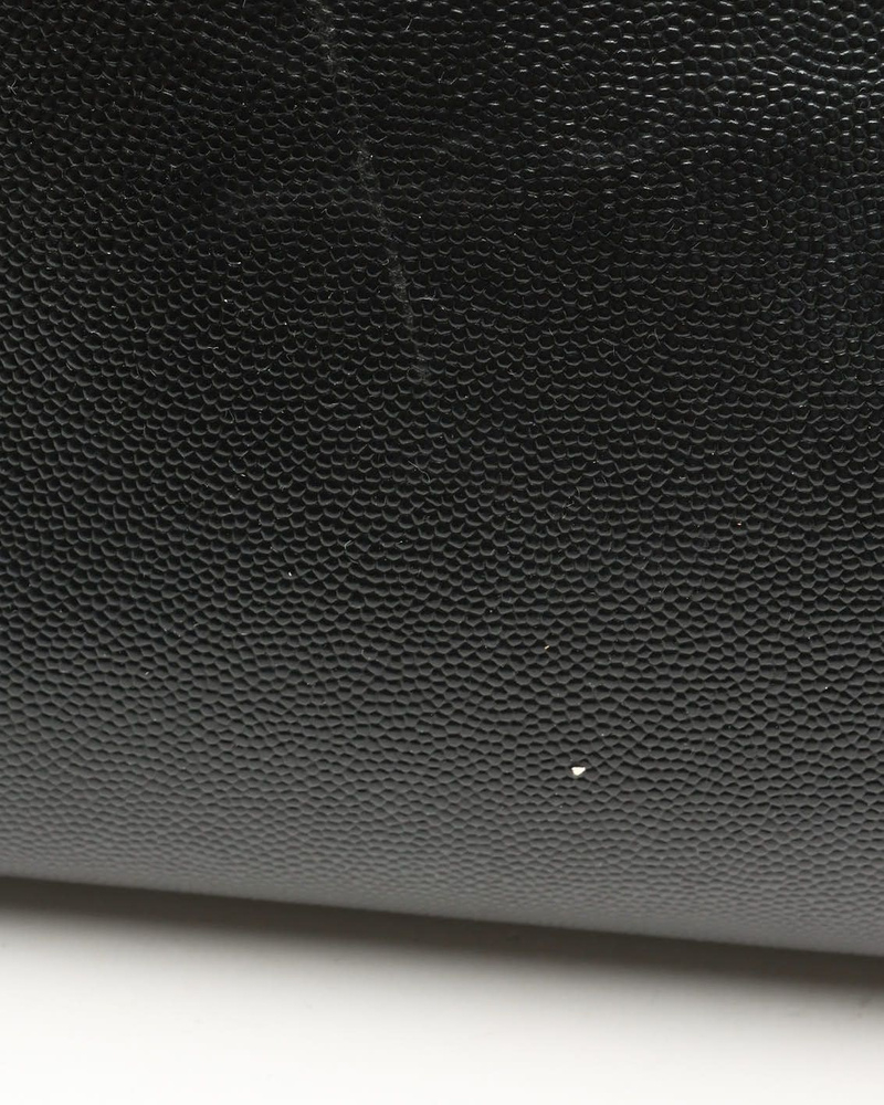 Chanel Caviar Studded Deauville PM Tote Bag