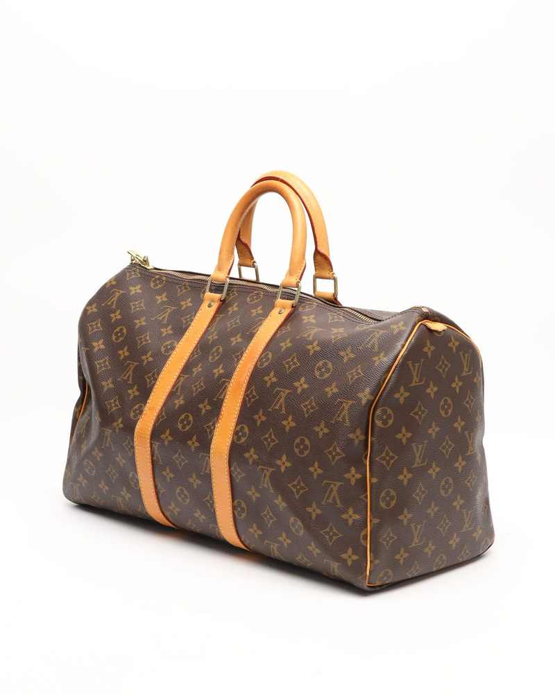 Louis Vuitton Monogram Keepall 45 Weekend Bag