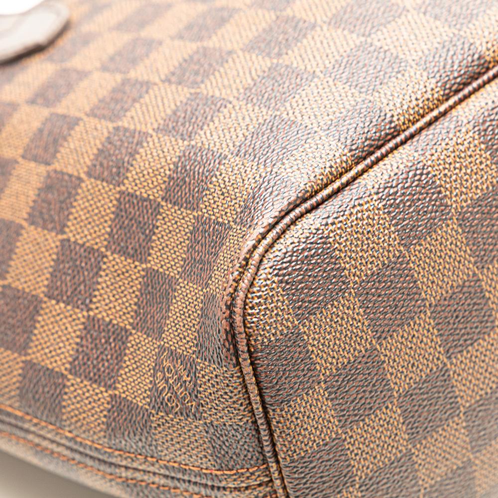 Louis Vuitton B Louis Vuitton Brown Damier Canvas Canvas Damier Ebene Neverfull PM United States