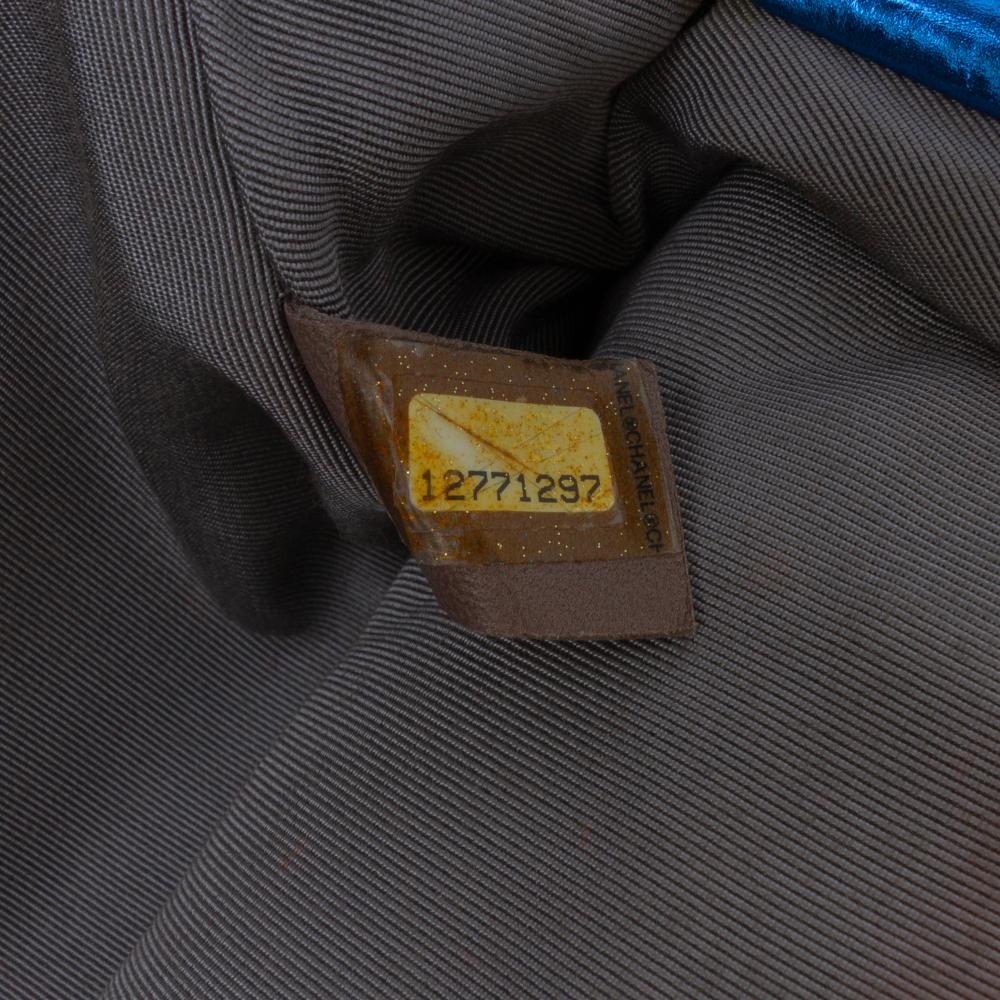 Chanel B Chanel Multi Calf Leather Multicolor Quilted Metallic skin Modern Chain Flap Frame Bag Italy