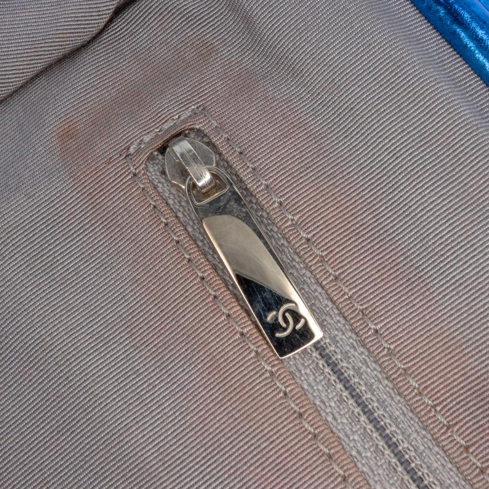 Chanel B Chanel Multi Calf Leather Multicolor Quilted Metallic skin Modern Chain Flap Frame Bag Italy