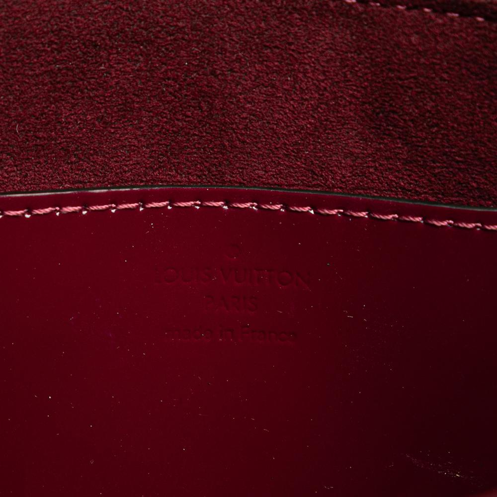 Louis Vuitton B Louis Vuitton Red Vernis Leather Leather Vernis Monogram Twist PM France