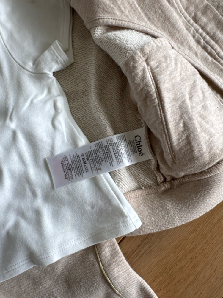 Chloé Komplettes Outfit mit Kapuze