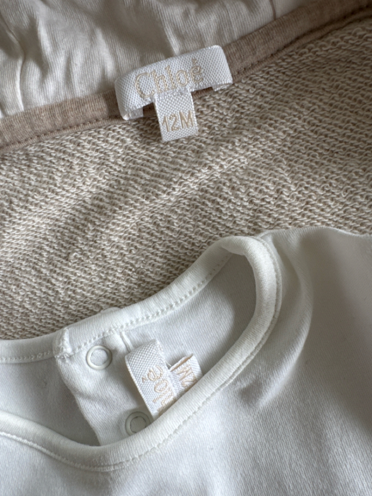 Chloé Komplettes Outfit mit Kapuze