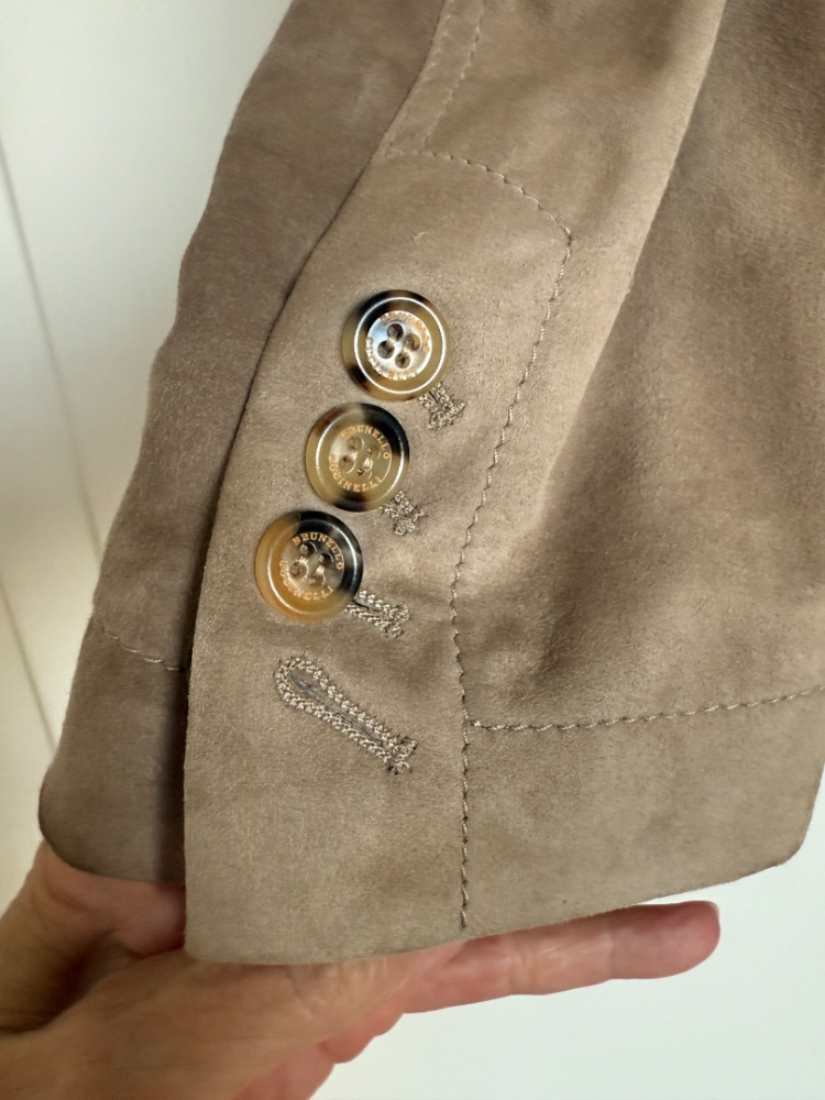 Brunello Cucinelli Blaser aus Wildleder