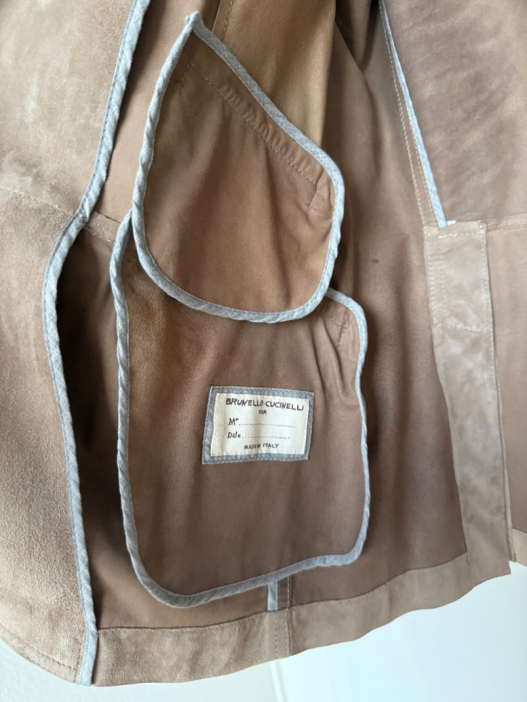 Brunello Cucinelli Blaser aus Wildleder
