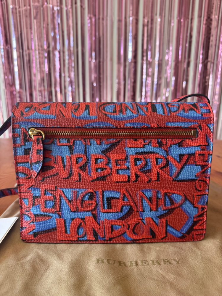 Burberry Graffiti limited edition bag