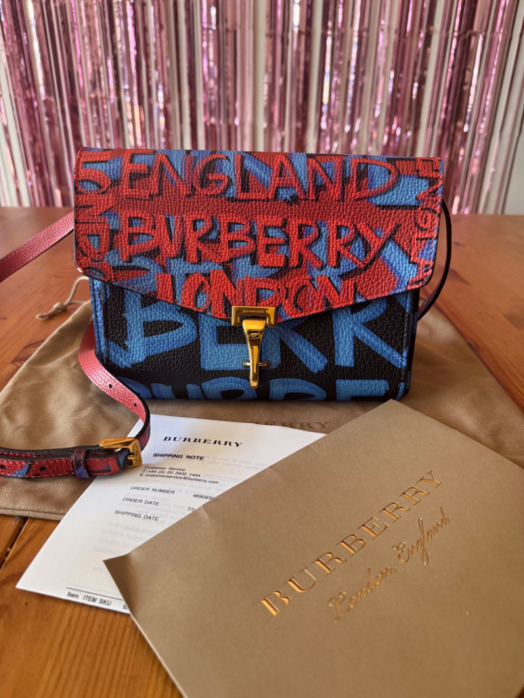 Burberry Graffiti limited edition bag