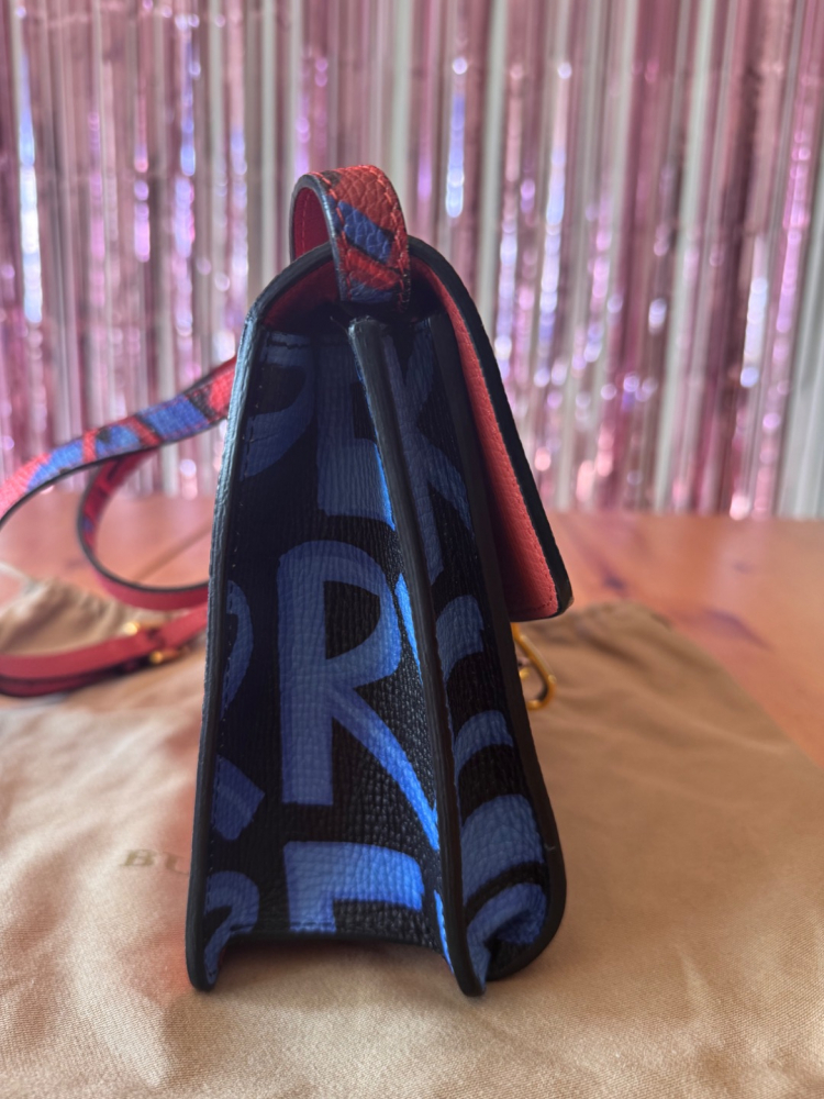 Burberry Graffiti limited edition bag