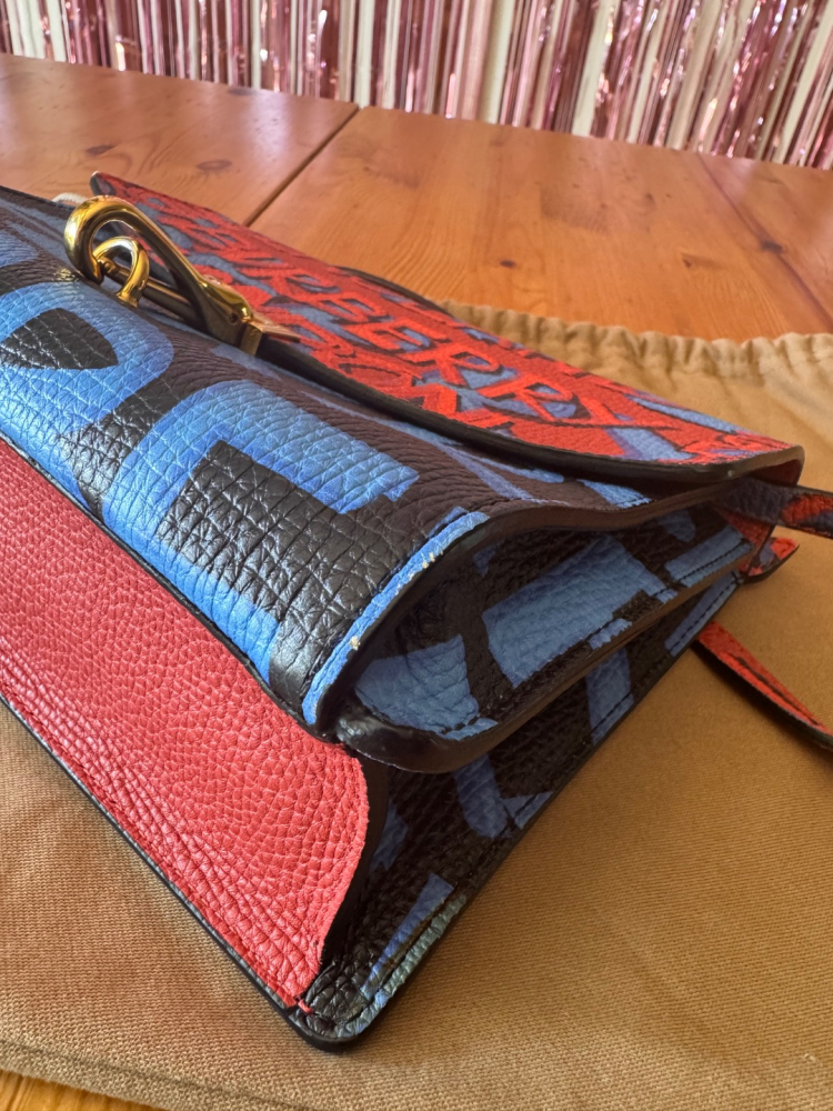 Burberry Graffiti limited edition bag