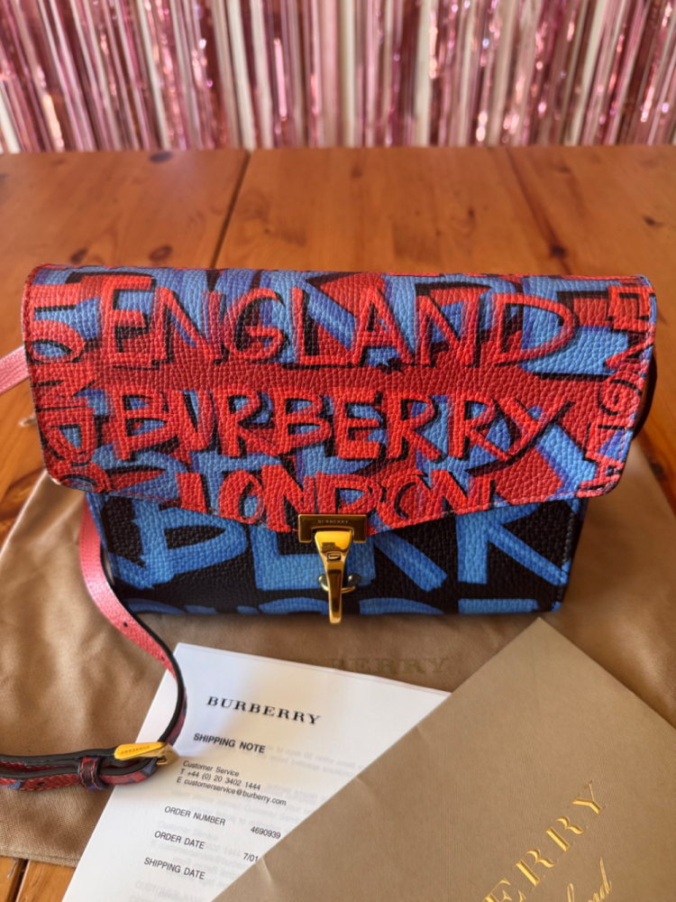 Burberry Graffiti limited edition bag