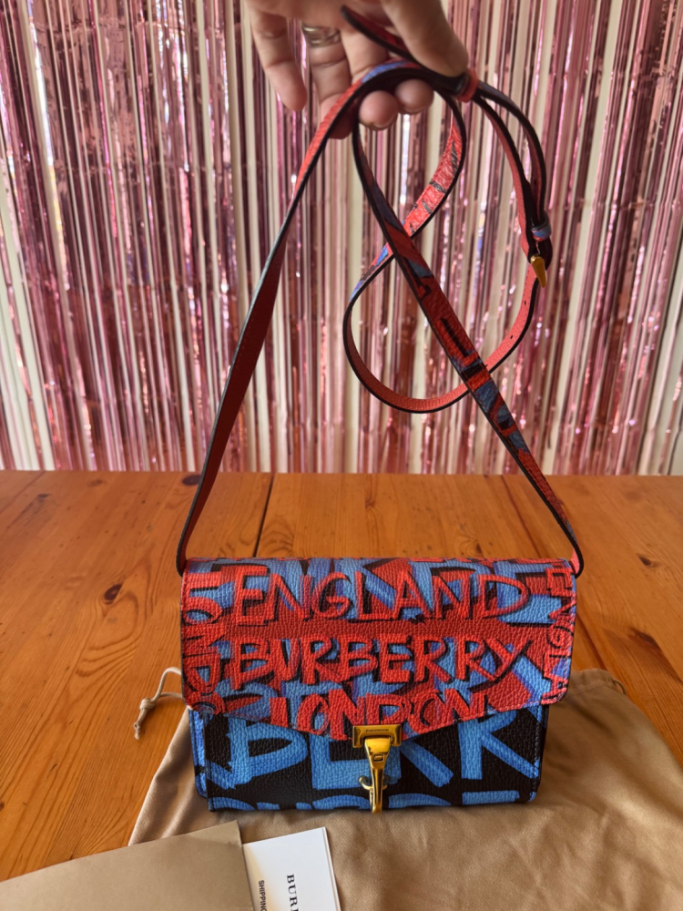 Burberry Graffiti limited edition bag