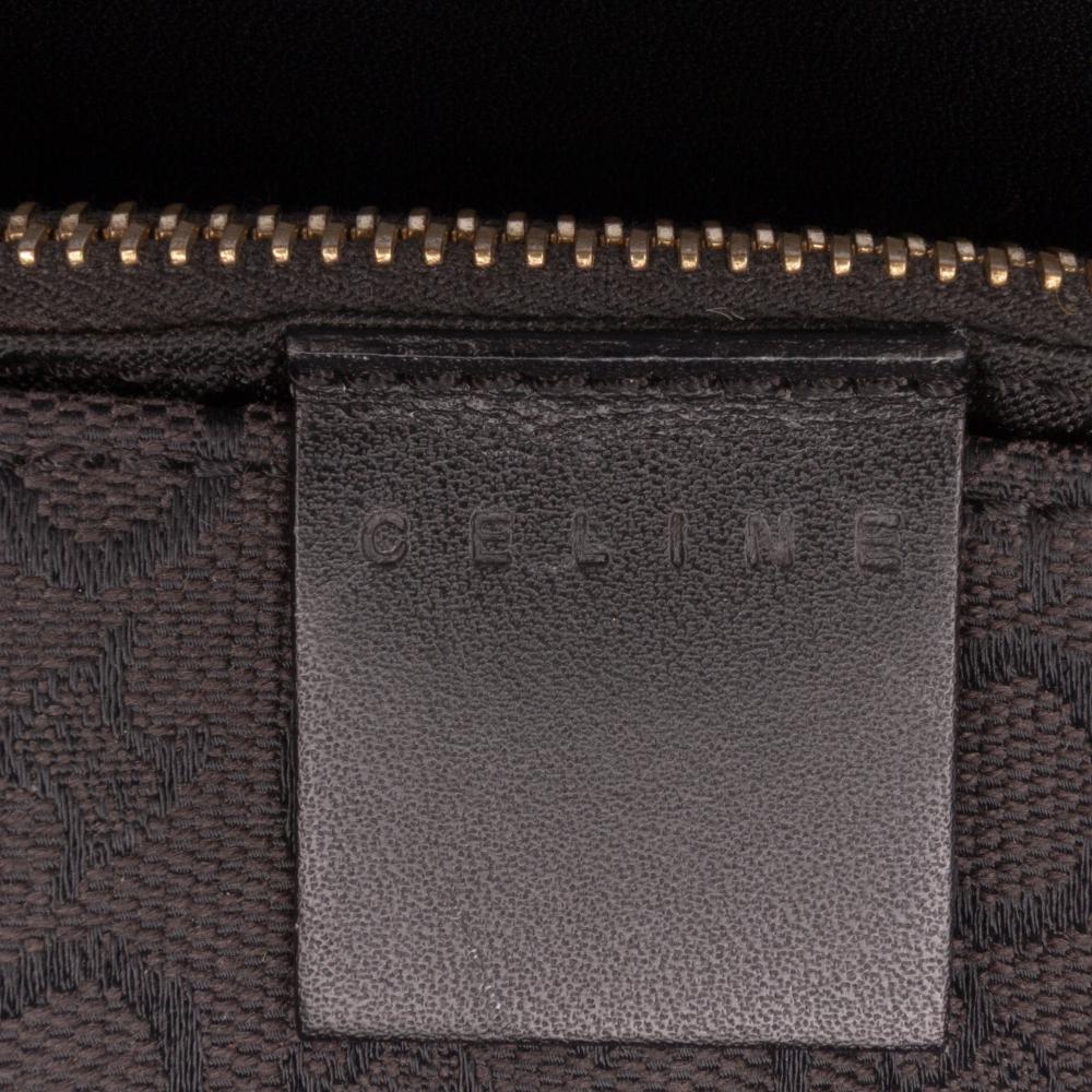 Celine B Celine Black Canvas Fabric C Macadam Handbag Italy