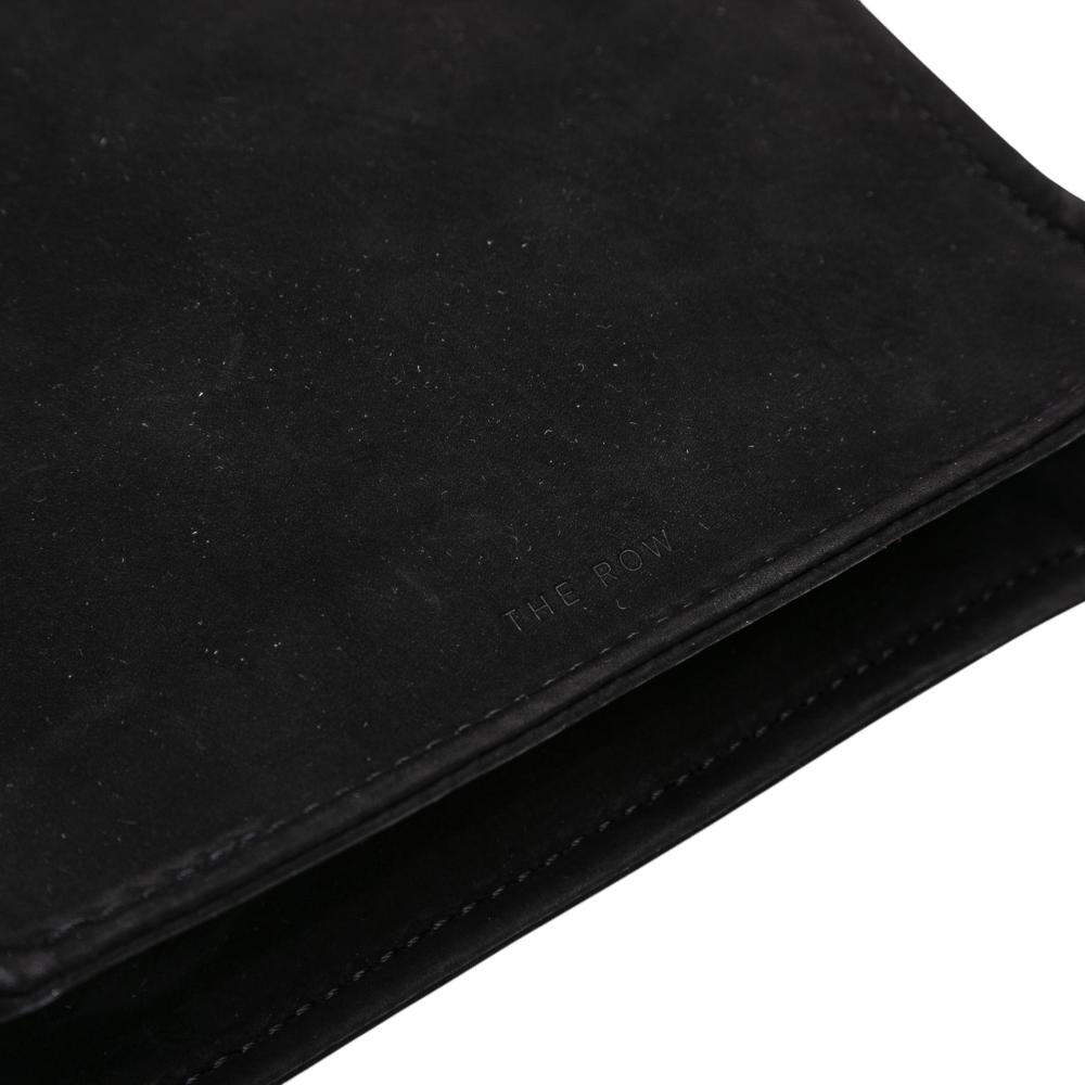 The Row B The Row Black Suede Leather Small To Go Crossbody Italy