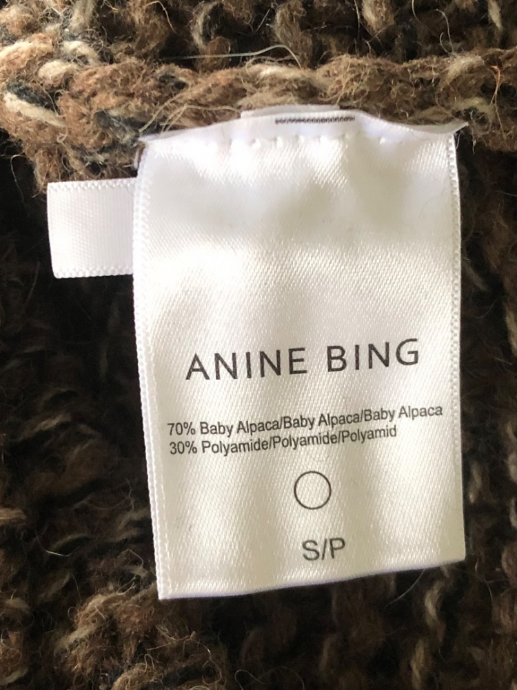 Anine Bing Strickjacke BABY ALPAGA