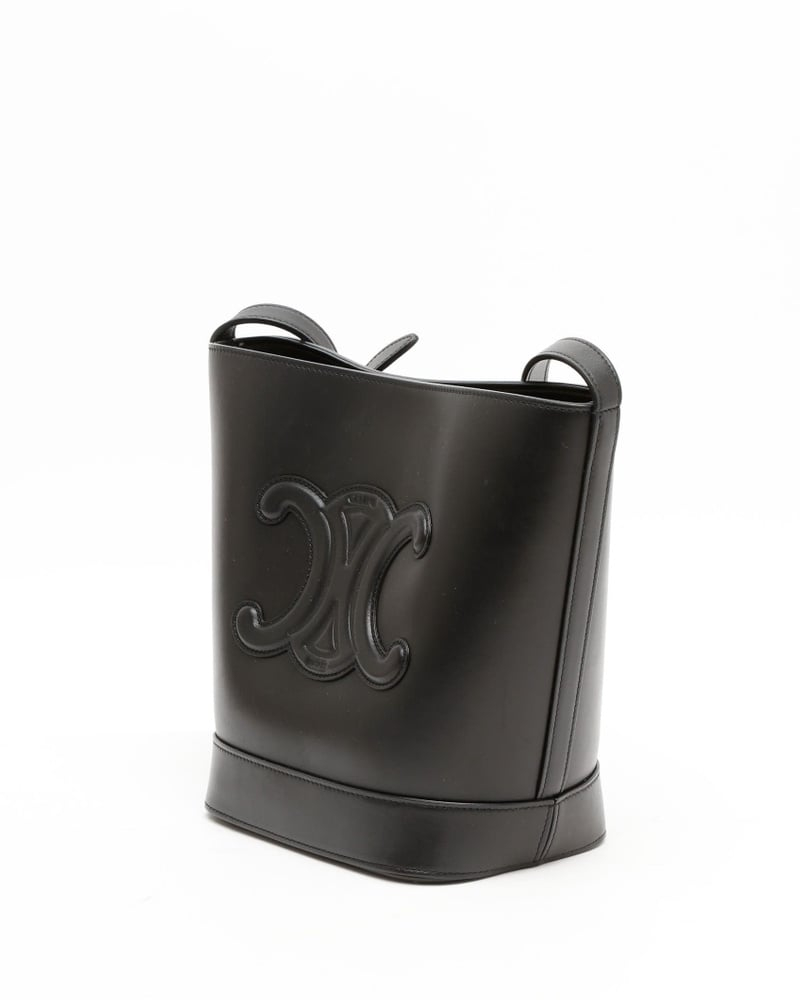 Celine Céline Small Bucket Cuir Triomphe Bag