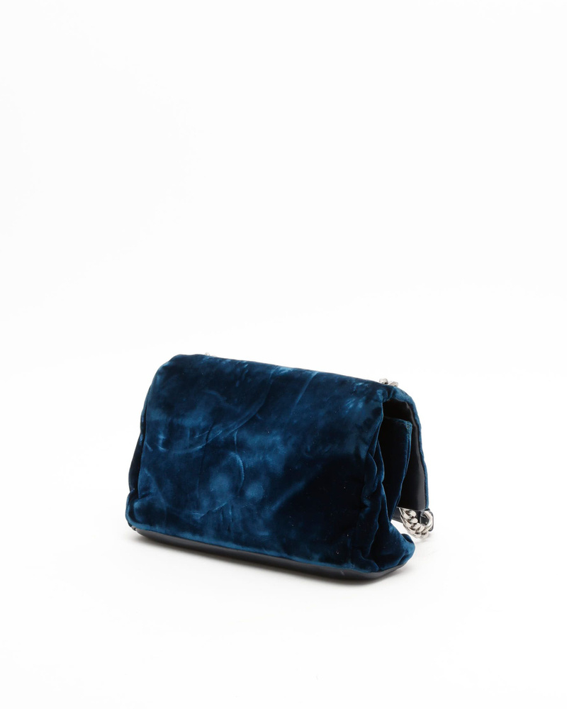 Saint Laurent Small Velvet West Hollywood Bag