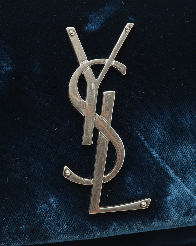 Saint Laurent Small Velvet West Hollywood Bag