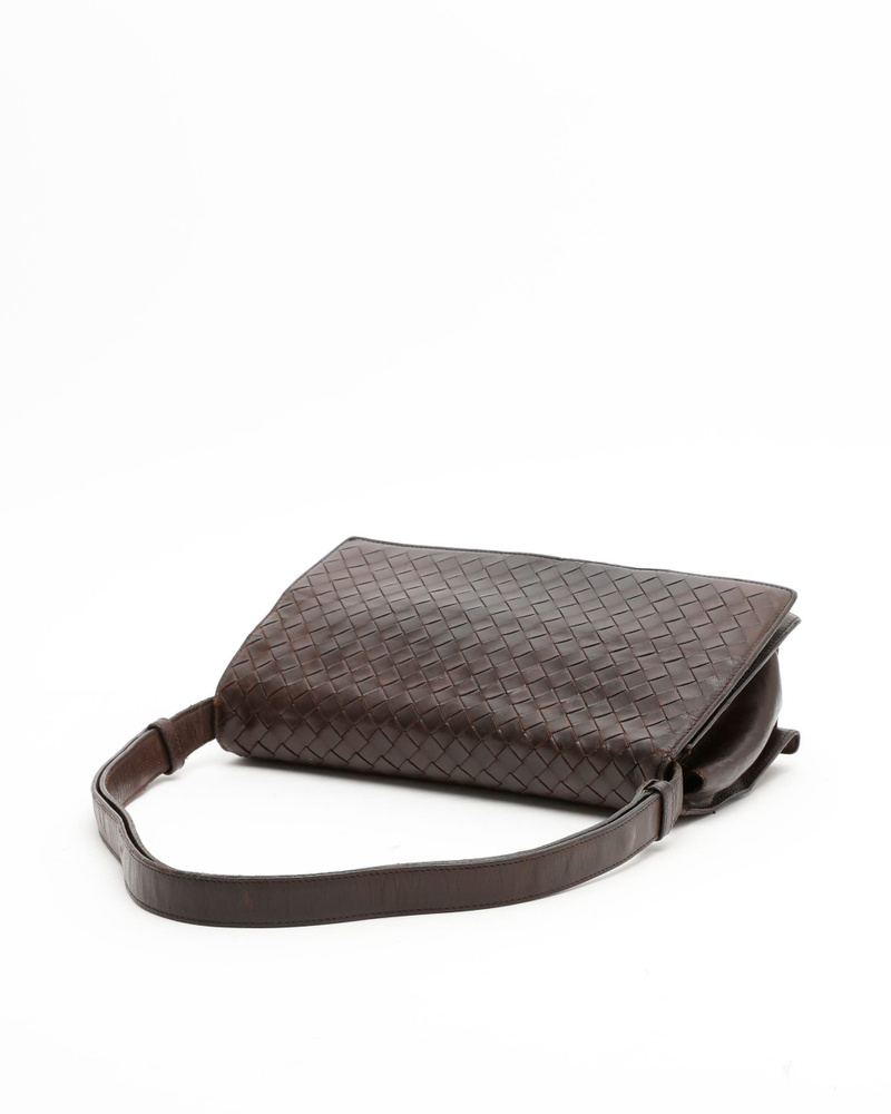 Bottega Veneta Intrecciato Flap Bag