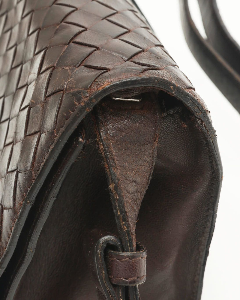 Bottega Veneta Intrecciato Flap Bag