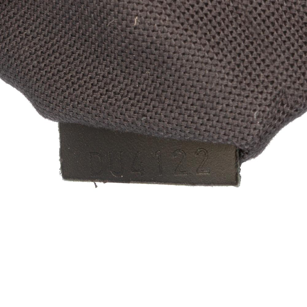 Louis Vuitton B Louis Vuitton Black Damier Canvas Fabric Damier Graphite Tadao PM France