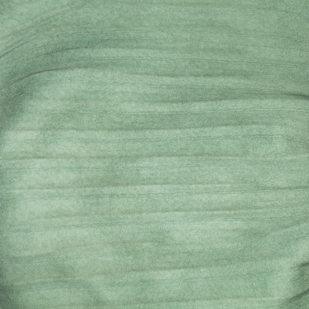 Loewe B LOEWE Green Mint Lambskin Leather Leather Pleated Lambskin Bracelet Pouch Spain