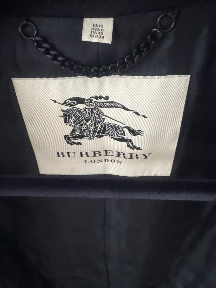 Burberry Coatbridge Mantel mit Fuchskragen