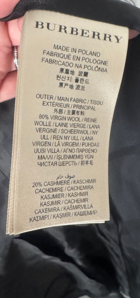 Burberry Coatbridge Mantel mit Fuchskragen