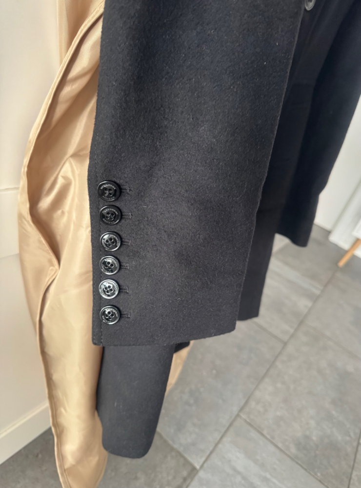 Burberry Coatbridge Mantel mit Fuchskragen