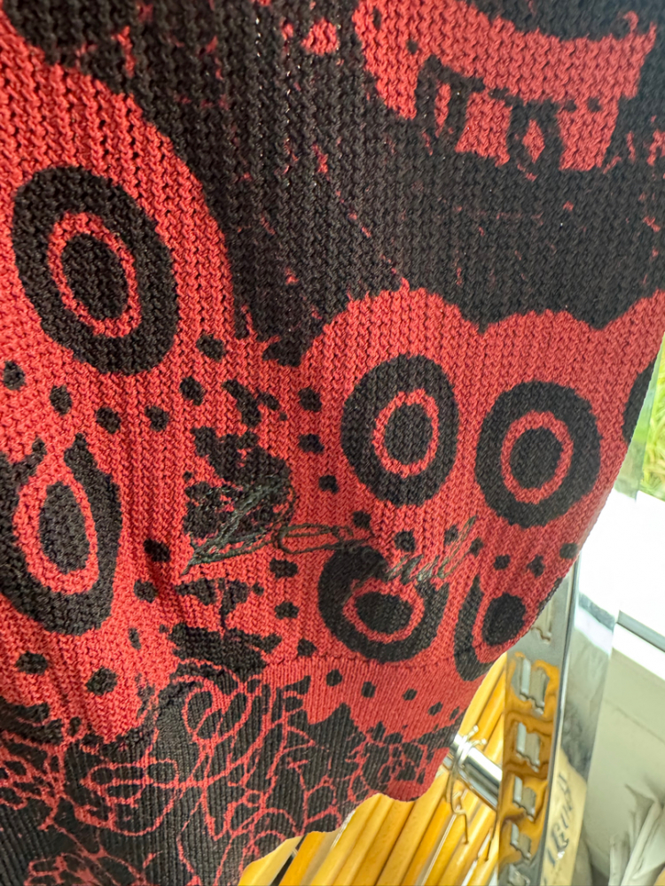 Desigual Pullover mit Rückenausschnitt