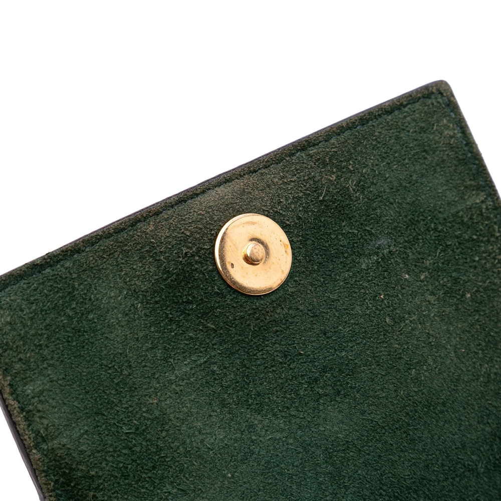 Celine Belt Bag Nano Grained Calfskin Leather Tote Handbag Green