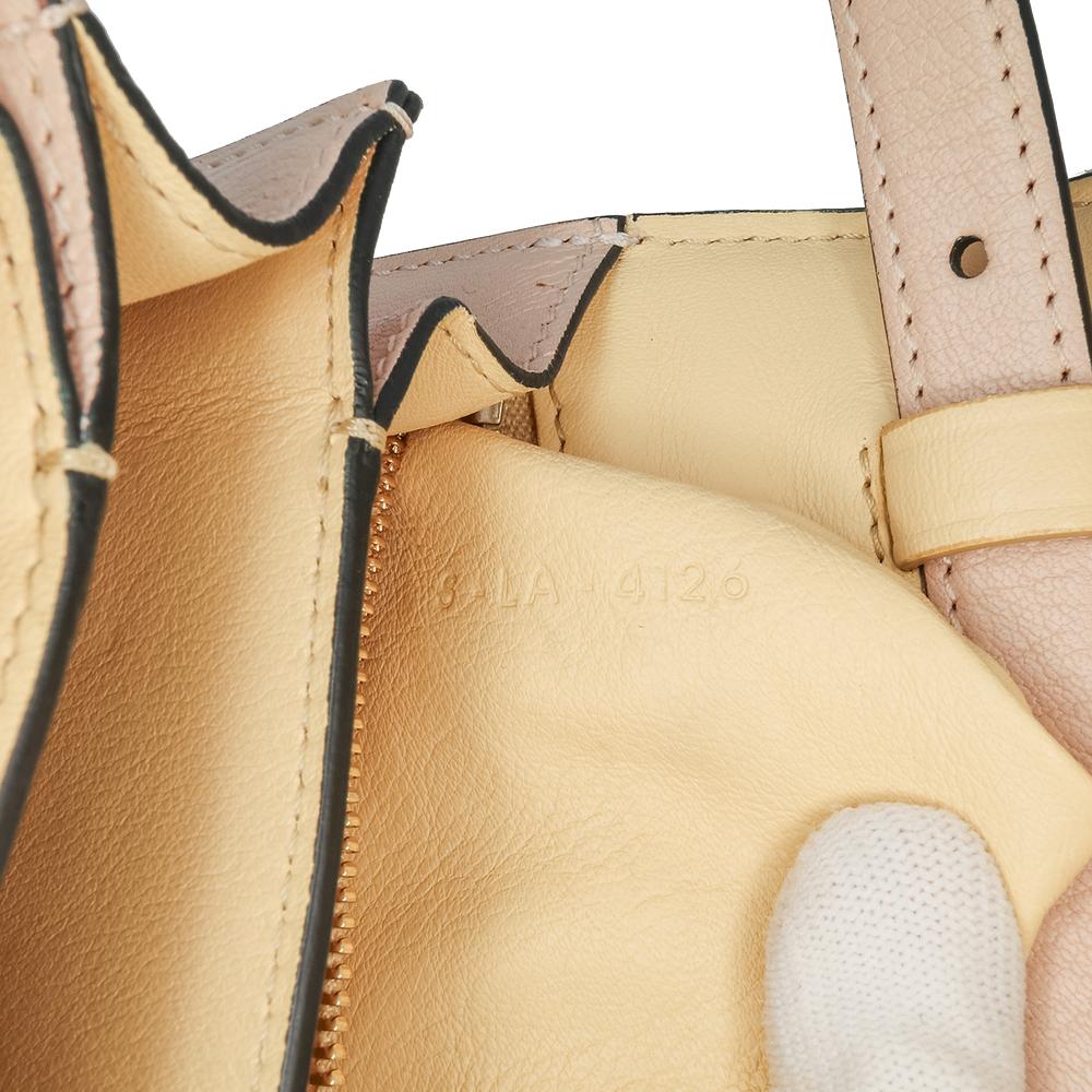 Celine B Celine Pink Light Pink Calf Leather Small Liege skin Classic Box Italy