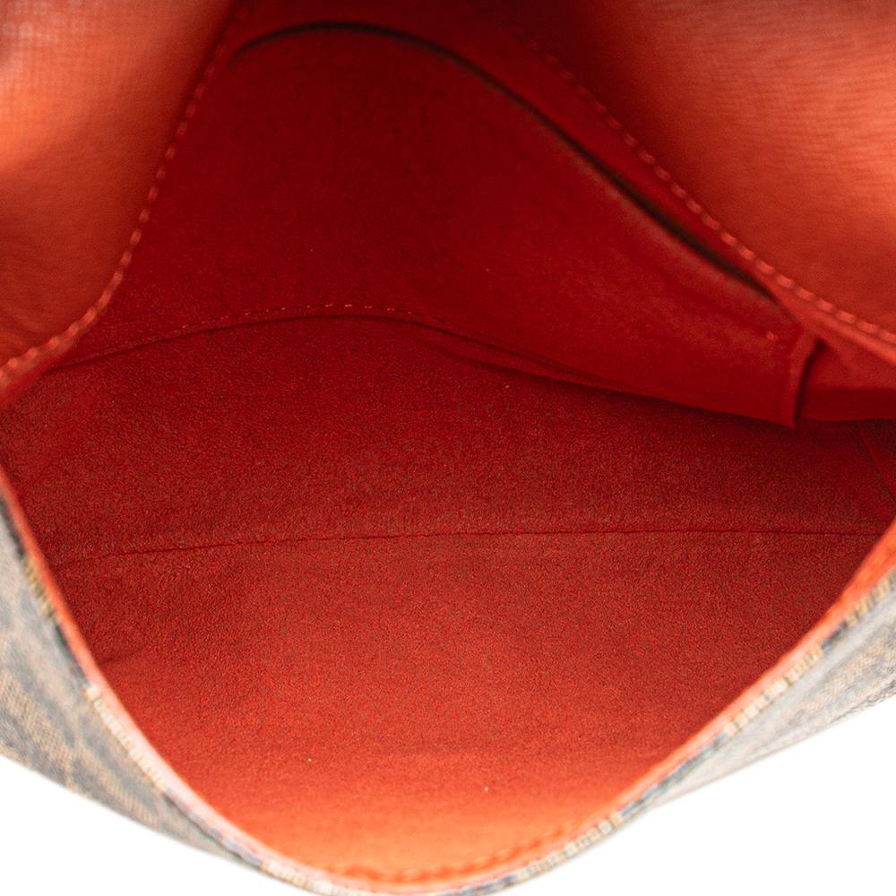 Louis Vuitton B Louis Vuitton Brown Damier Canvas Canvas Damier Ebene Musette Salsa Long Strap Spain