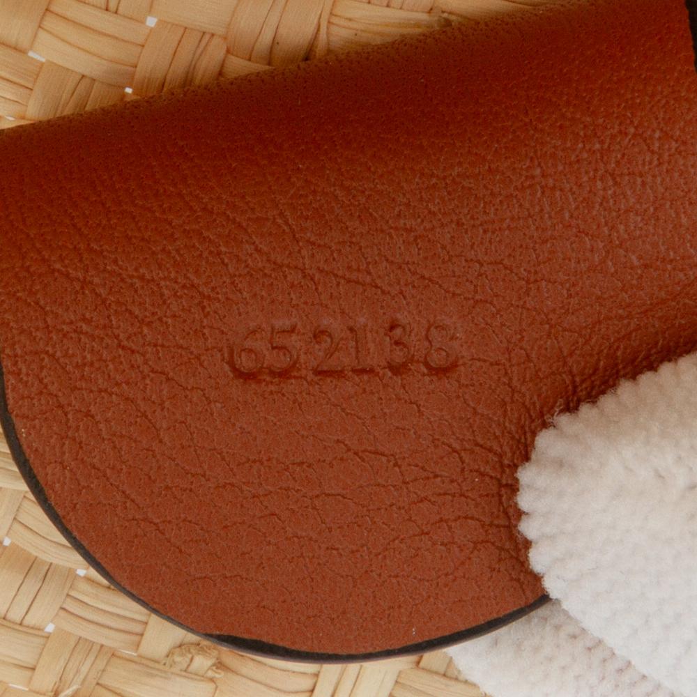 Loewe B LOEWE Brown Beige Raffia Natural Material Paulas Ibiza Small Anagram Tote Spain