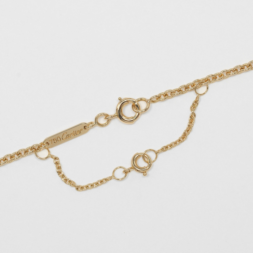 Creart II Cartier Trinity Pendant Necklace 18K Tricolor Gold