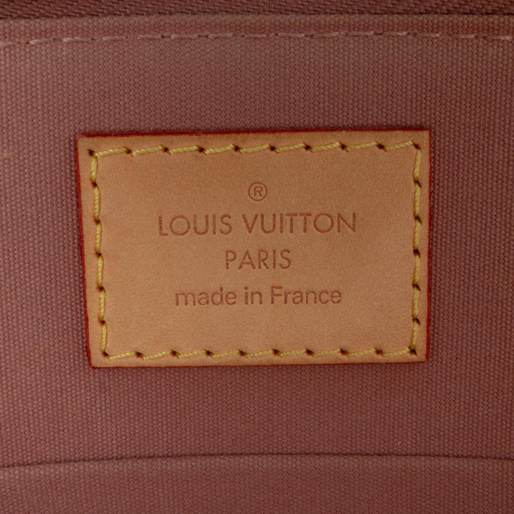 Louis Vuitton B Louis Vuitton Brown Camel Vernis Leather Leather Monogram Vernis Alma BB France