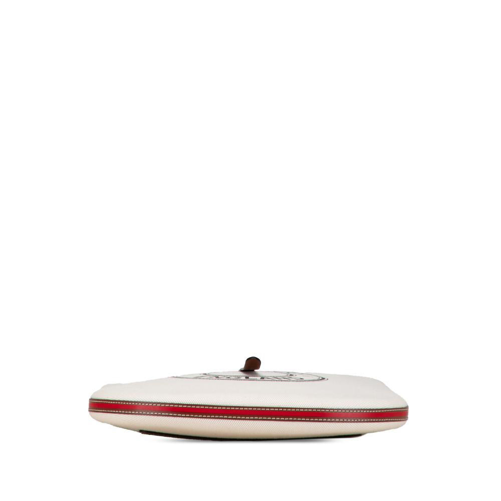 Burberry AB Burberry Brown Light Beige Canvas Fabric Printed Logo Anne Crossbody Italy