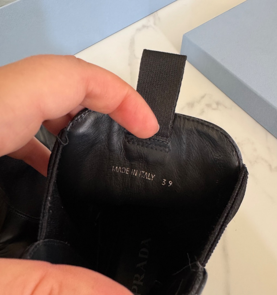 Prada Bottes monolithiques