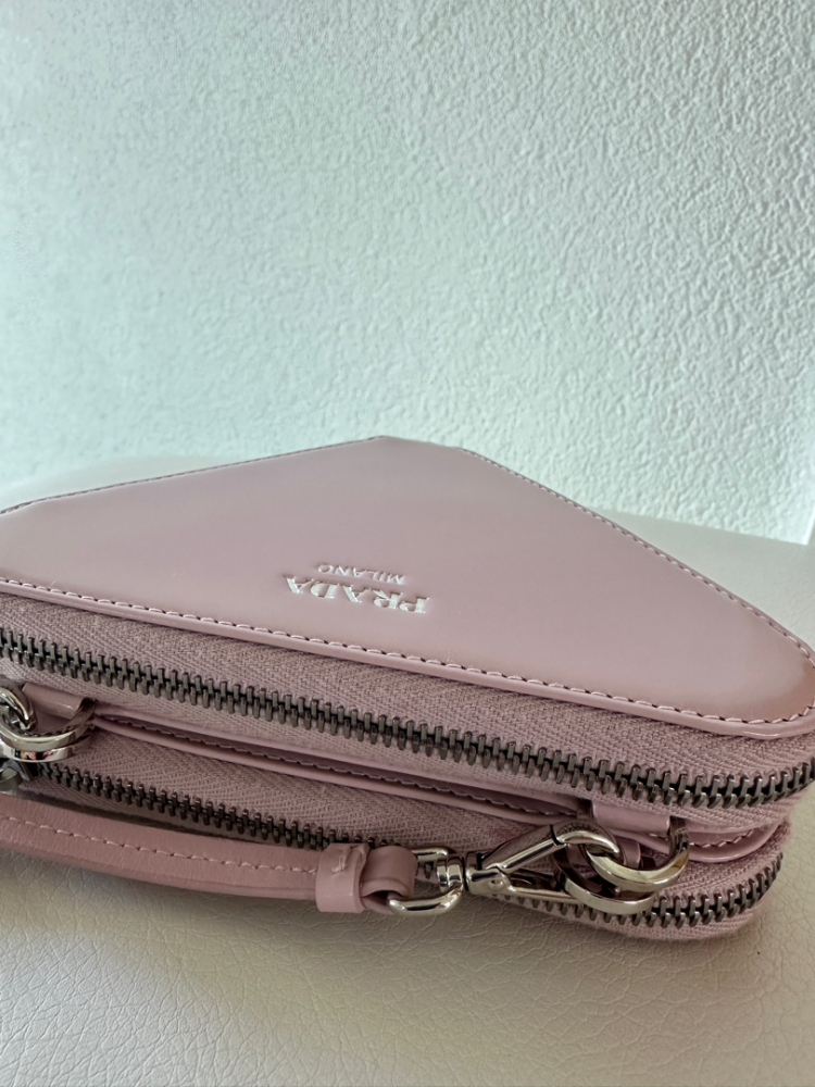 Prada Satin Crystal mini Triangel Bag